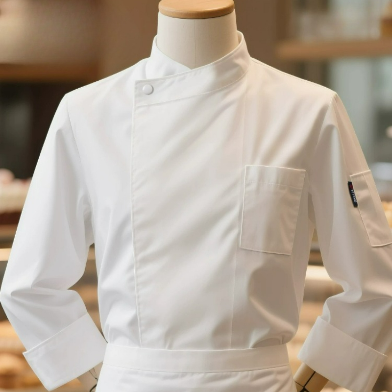 Commercial Kitchen Services - Koksjas Korte/Lange Mouw Puur Kleur Katoen