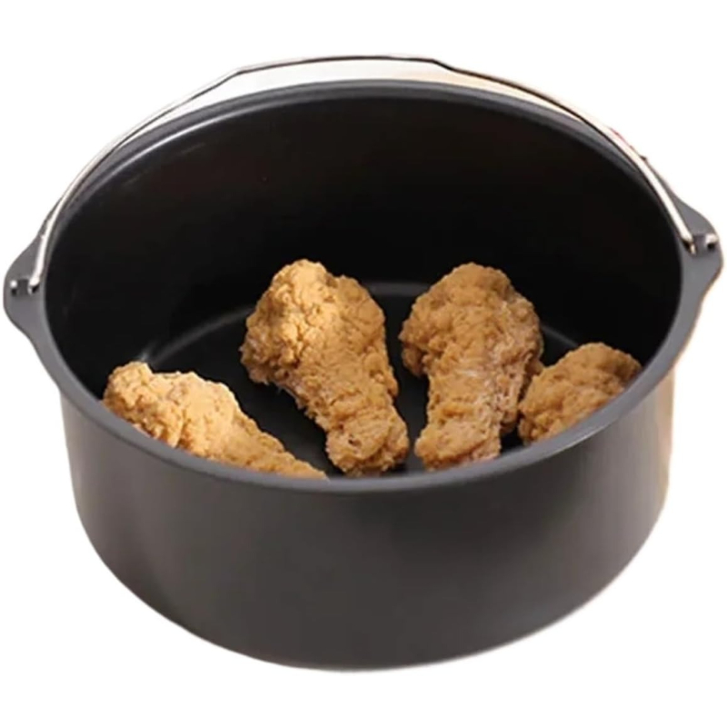 Commercial Kitchen Pots And Pans - Metalen cakevorm Ronde Airfryer Pot Bakvorm