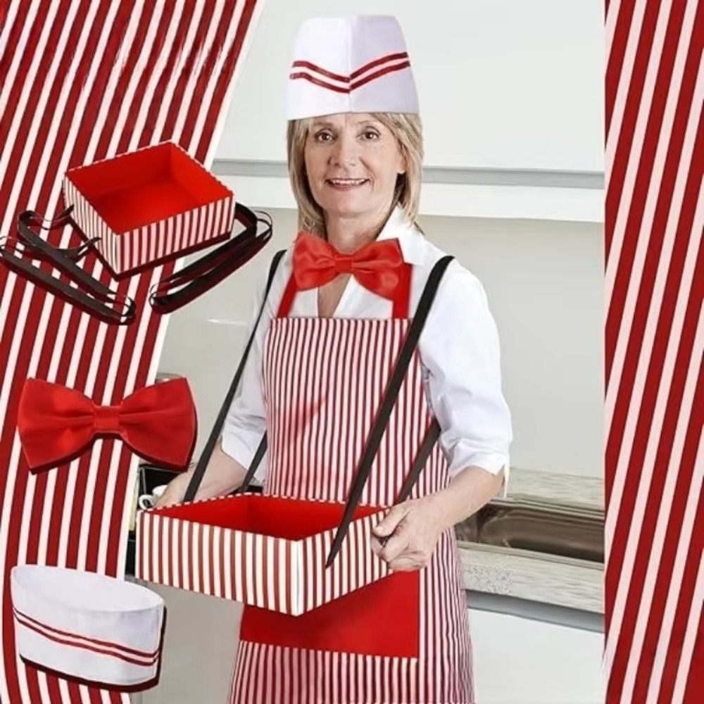 Commercial Kitchen Services - Carnavals Circus Ober Cosplay Schort met