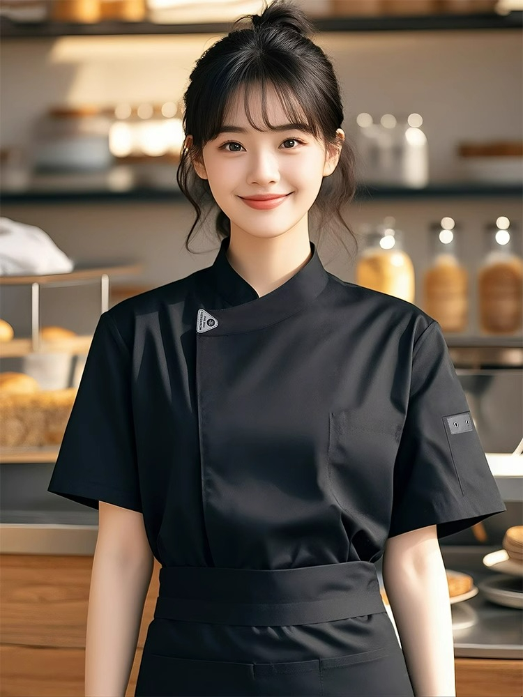 Commercial Kitchen Services - Koksjas Dames Korte Mouw Keuken Kok