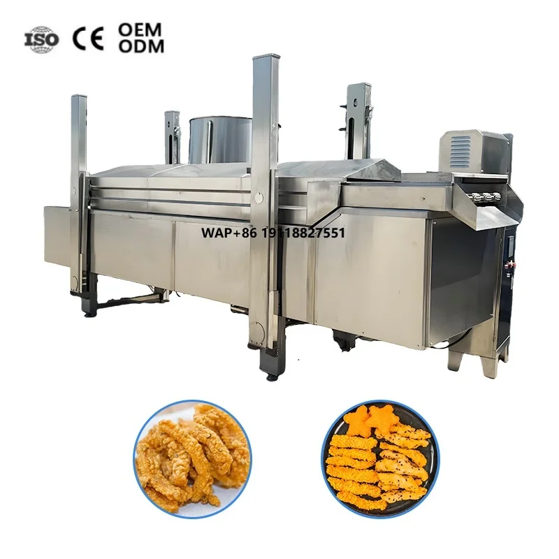 Deep Fryer Commercial - Commerciële elektrische continue transportband friteuse voor