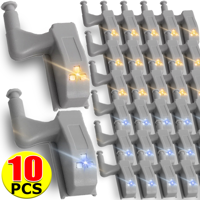 Commercial Kitchen Lights - 1/10 stuks LED Binnenscharnierlampen Universele Onderkast