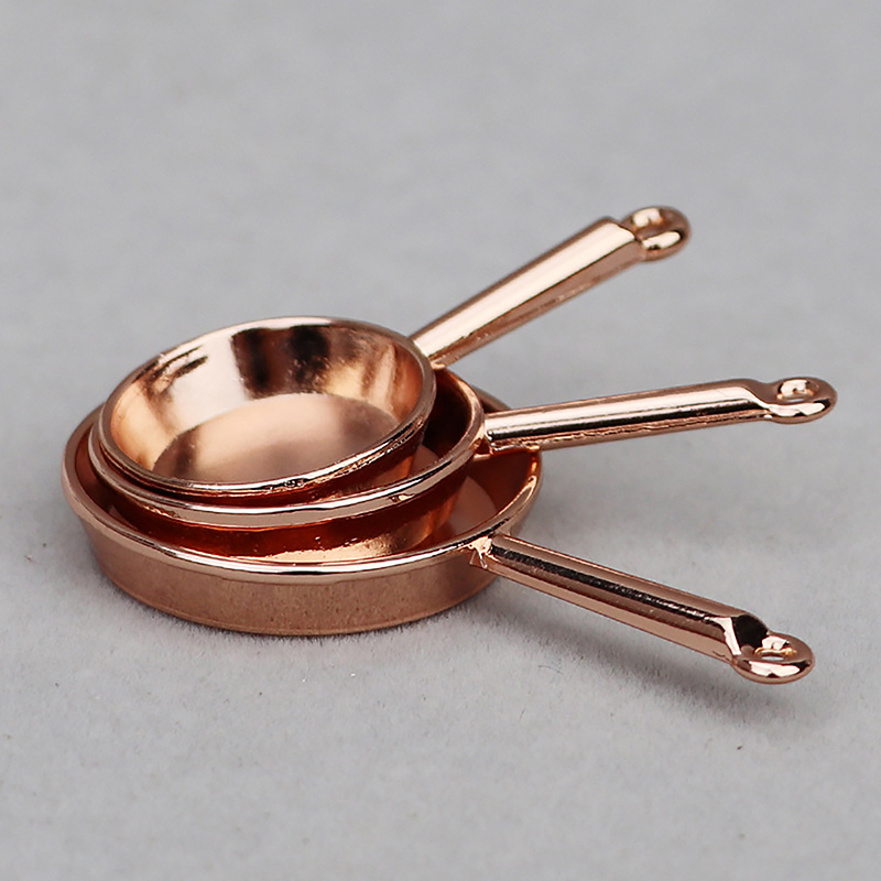 Commercial Kitchen Pots And Pans - Hot Sale. 1Set 1/12 Poppenhuis Miniatuur