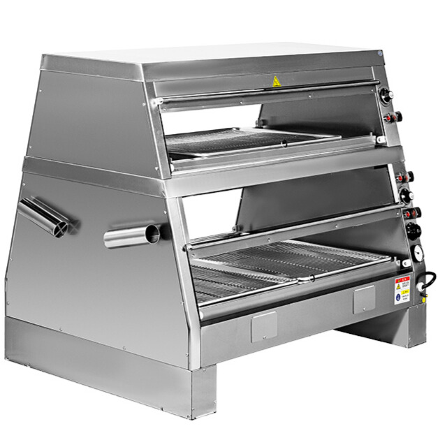 Food Warmer Display - Commerciële voedselwarmervitrine voor op tafel, voedselveilig