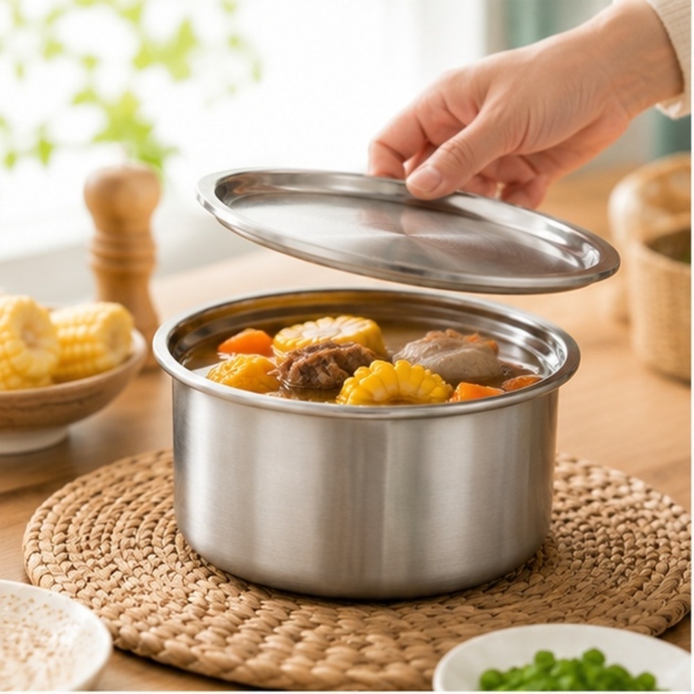 Deep Fryer Commercial - 304 roestvrijstalen ramekin met deksel, geschikt