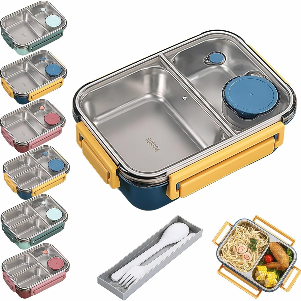 Food Warmer Display - 850ml Draagbare Lunchboxen voor Kinderen Volwassenen