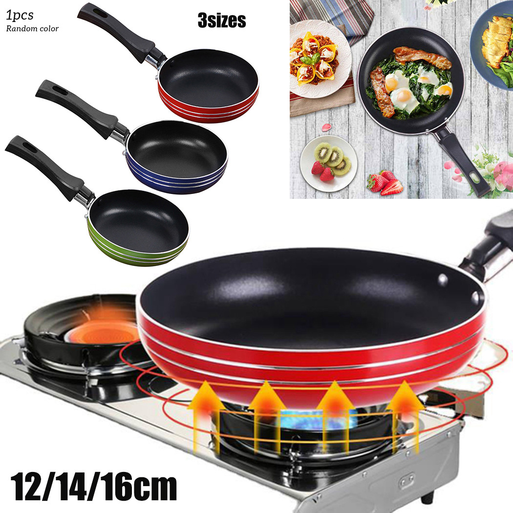 Commercial Kitchen Pots And Pans - 1 Pc 12 Cm/14 Cm/16 Cm