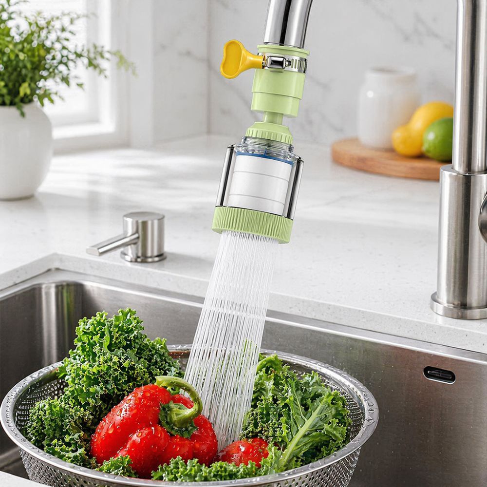 Commercial Kitchen Tap - Universele kraanfilter 360 graden draaibaar Spatwaterdicht