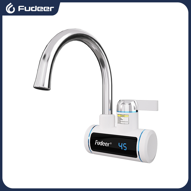 Commercial Kitchen Tap - Fudeer Elektrische Boiler 220V Keukenkraan Tankless