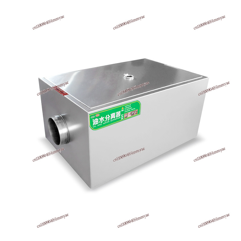Ingebouwde roestvrijstalen vet - Commercial Kitchen Grease Trap recensie en prijs