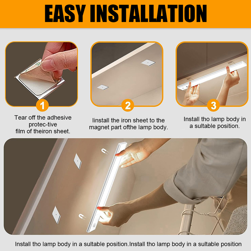 Ultradunne LED-bewegingsnachtl - Commercial Kitchen Lights recensie en prijs
