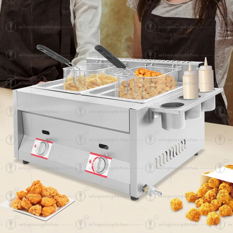 Nieuwe commerciële gasfriteuse - Deep Fryer Commercial recensie en prijs