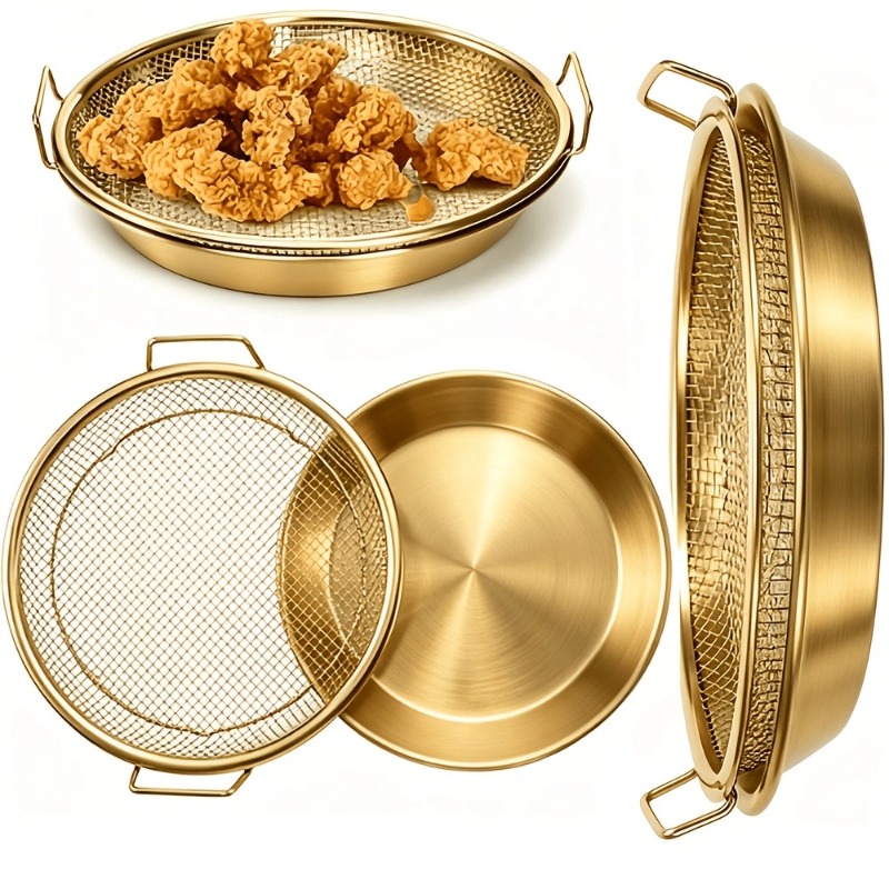 Gouden Heavy Duty Frituurmandj - Commercial Kitchen Pots And Pans recensie en prijs