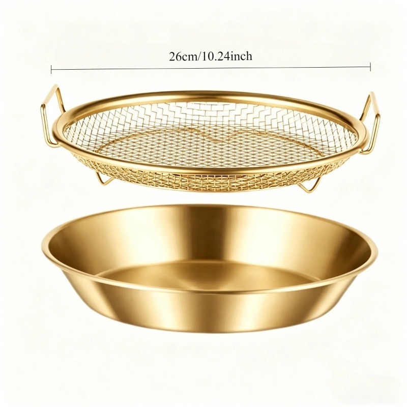 Gouden Heavy Duty Frituurmandj - Commercial Kitchen Pots And Pans recensie en prijs