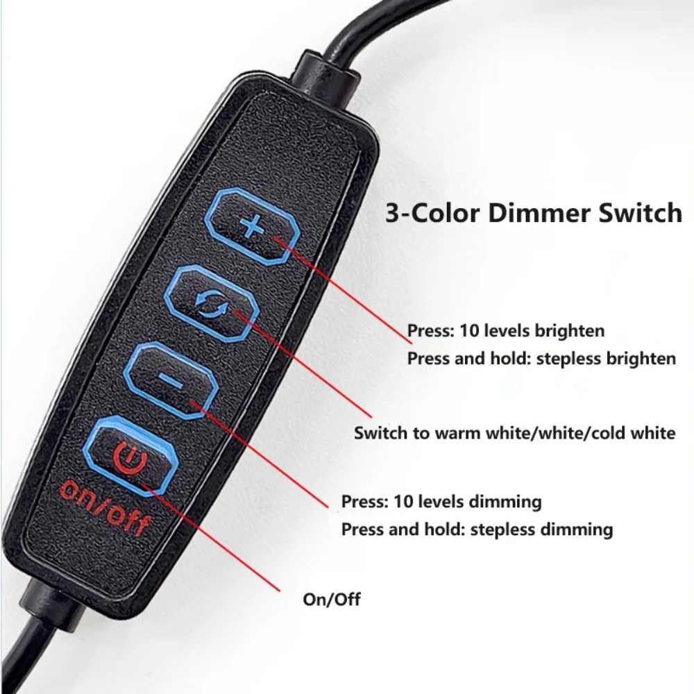 3 kleuren verstelbaar USB Puck - Commercial Kitchen Lights recensie en prijs