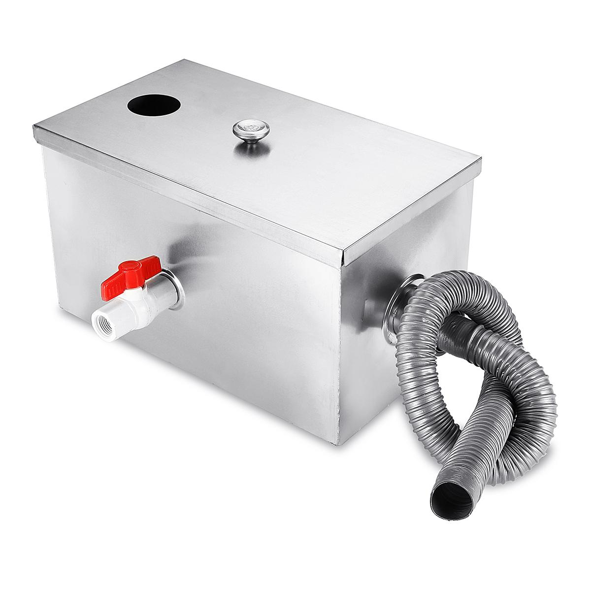 Roestvrijstalen vetval, olie-w - Commercial Kitchen Grease Trap recensie en prijs