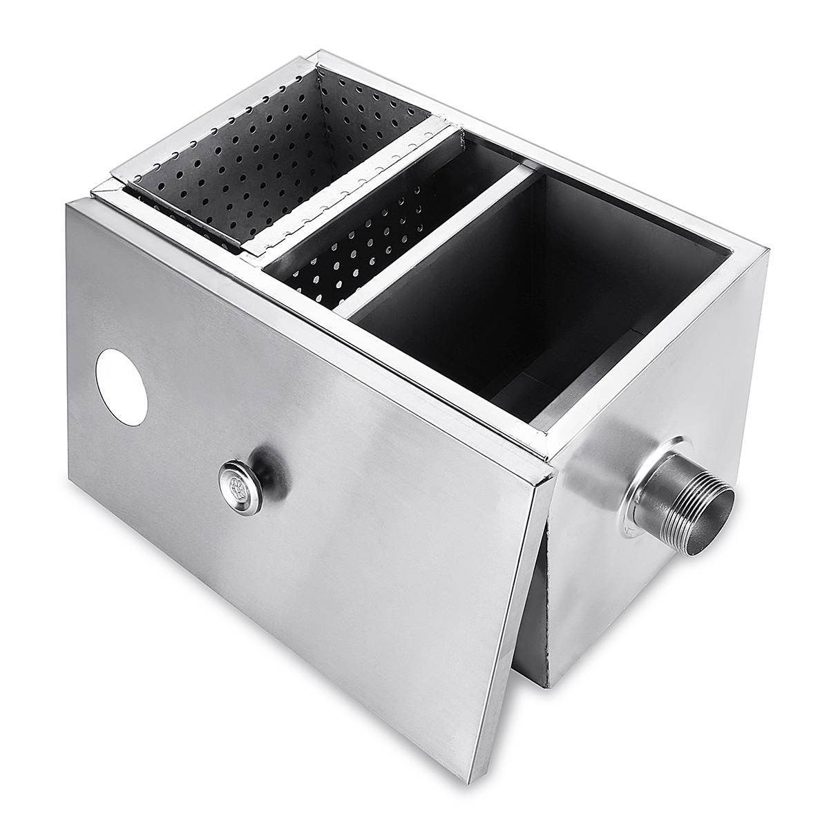 Roestvrijstalen vetval, olie-w - Commercial Kitchen Grease Trap recensie en prijs