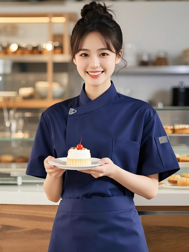 Koksjas Dames Korte Mouw Keuke - Commercial Kitchen Services recensie en prijs