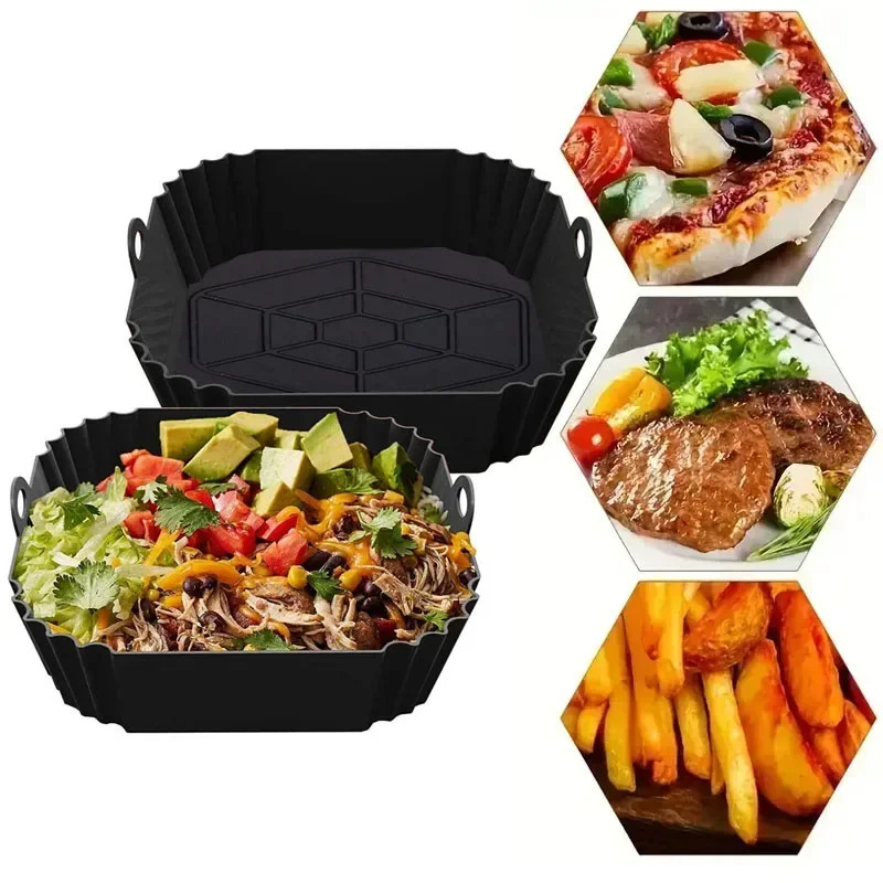 1PC siliconen luchtfriteuseman - Commercial Kitchen Pots And Pans recensie en prijs