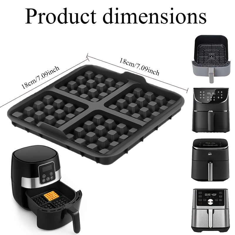 Vierkante wafelvorm, antiaanba - Commercial Kitchen Pots And Pans recensie en prijs