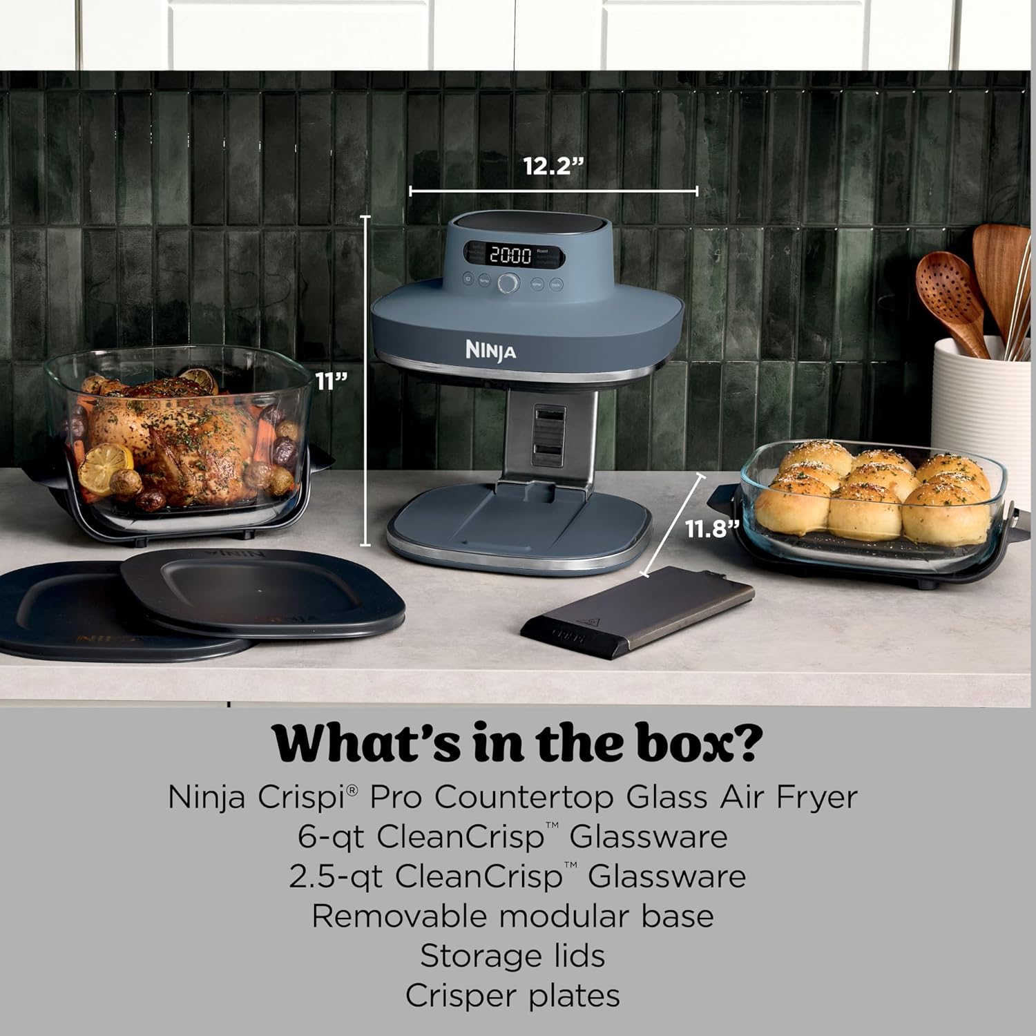 Ninja Crispi Pro 6-in-1 glazen - Deep Fryer Commercial recensie en prijs
