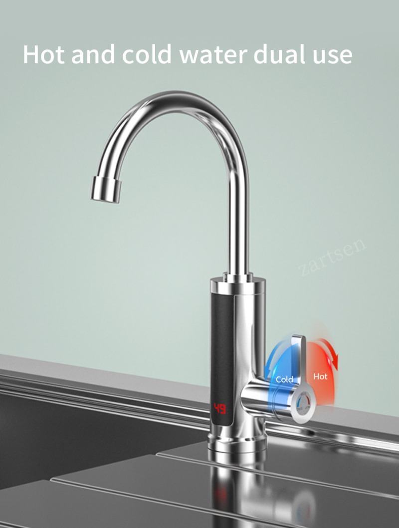 Keukenkranen Elektrische kraan - Commercial Kitchen Tap recensie en prijs