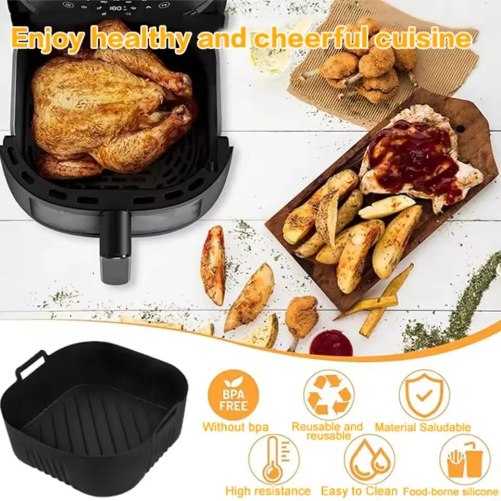 Siliconen Air Friteuse Schimme - Commercial Kitchen Pots And Pans recensie en prijs