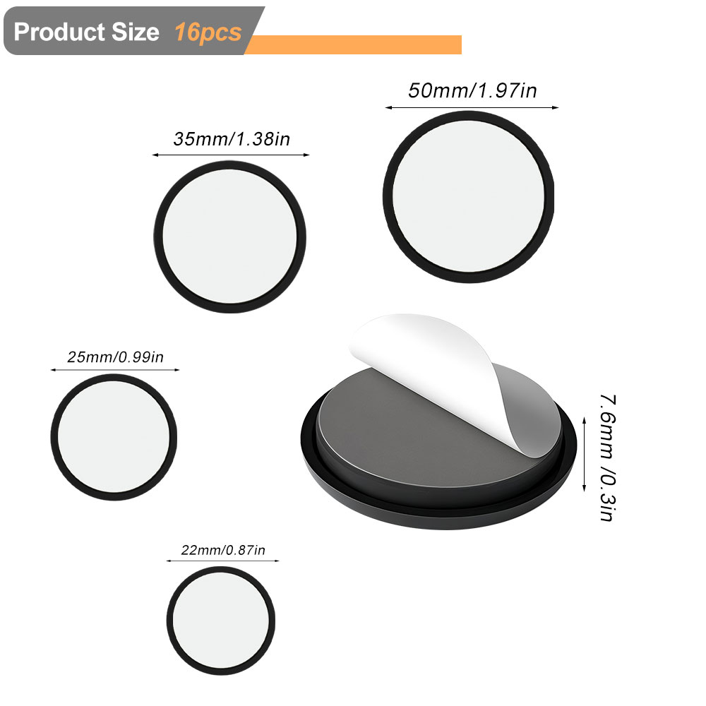 16PC Apparaatglijders voor kle - Commercial Kitchen Pots And Pans recensie en prijs
