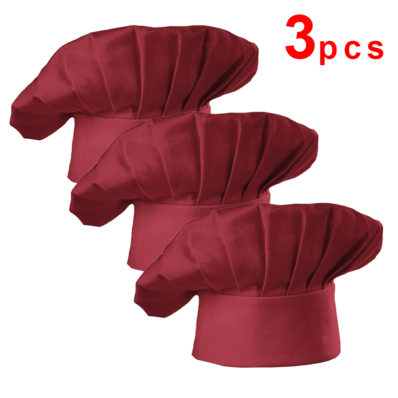 3 stks High22cm Koksmuts Witte - Commercial Kitchen Services recensie en prijs