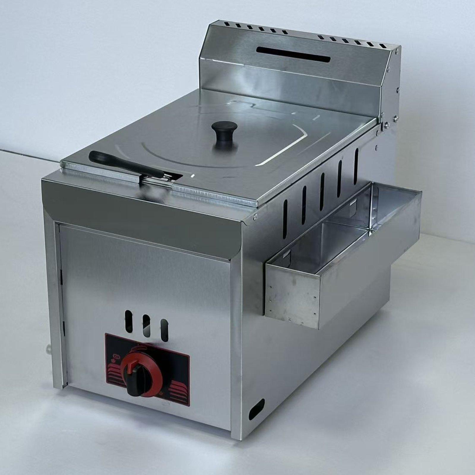 Commerciële gasfriteuse, stevi - Deep Fryer Commercial recensie en prijs