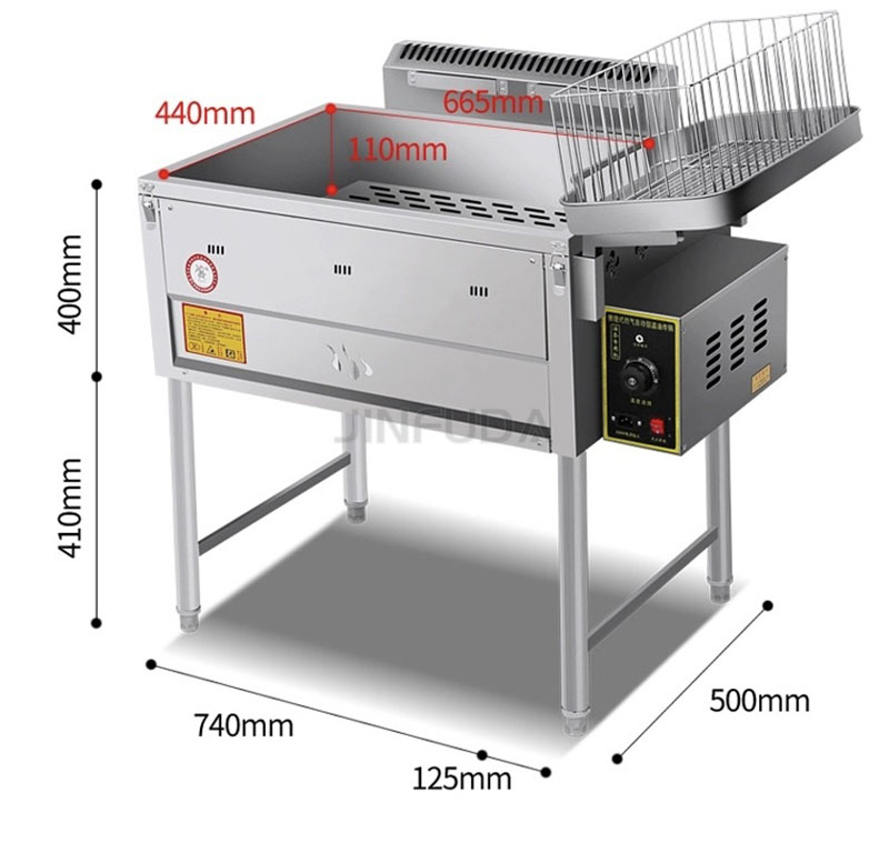 Groothandel frites- en kipfrit - Deep Fryer Commercial recensie en prijs