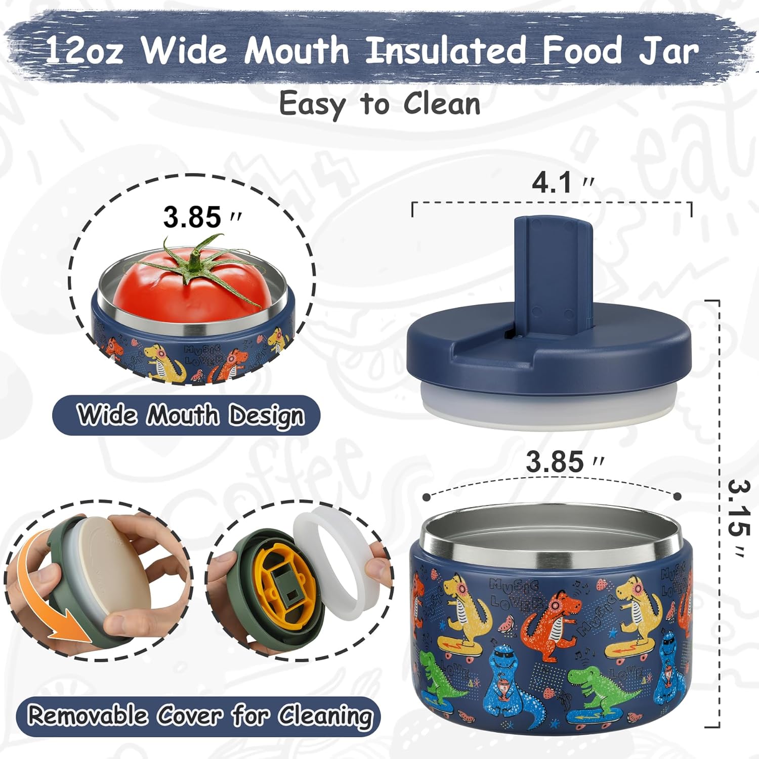 12oz Geïsoleerde Vacuüm Voedse - Food Warmer Display recensie en prijs