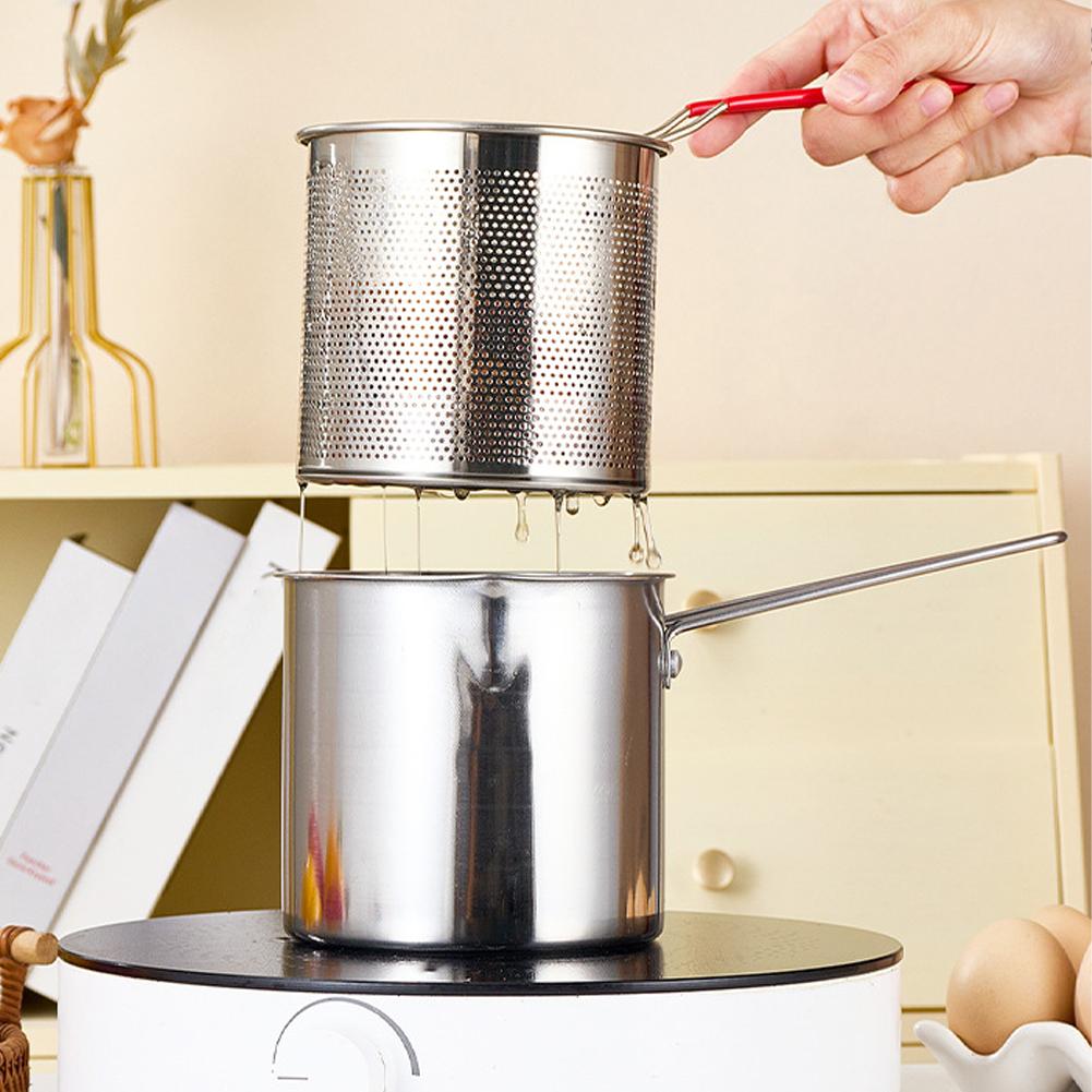 Roestvrijstalen frituurpan met - Commercial Kitchen Pots And Pans recensie en prijs