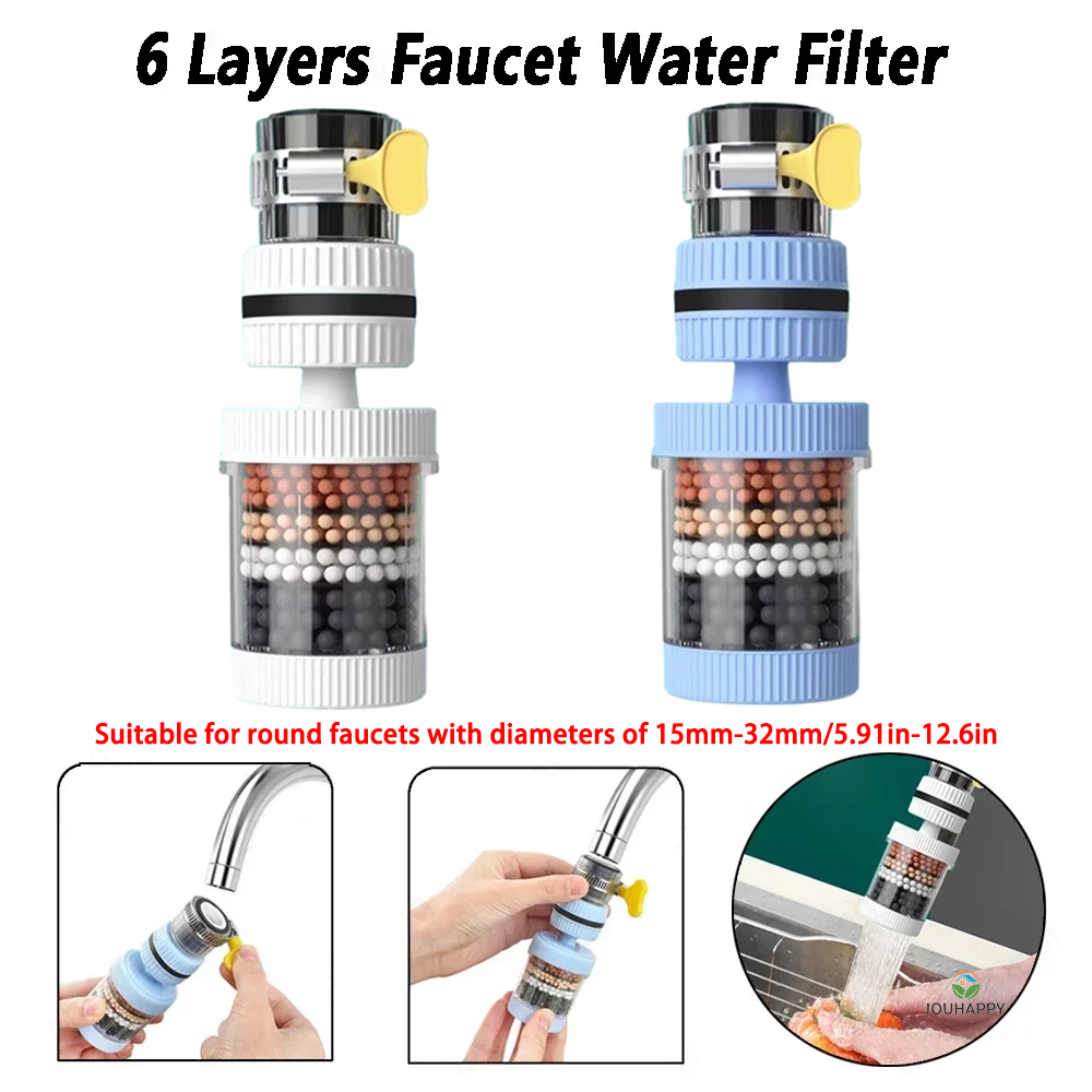 6-laags kraanwaterfilter Unive - Commercial Kitchen Tap recensie en prijs