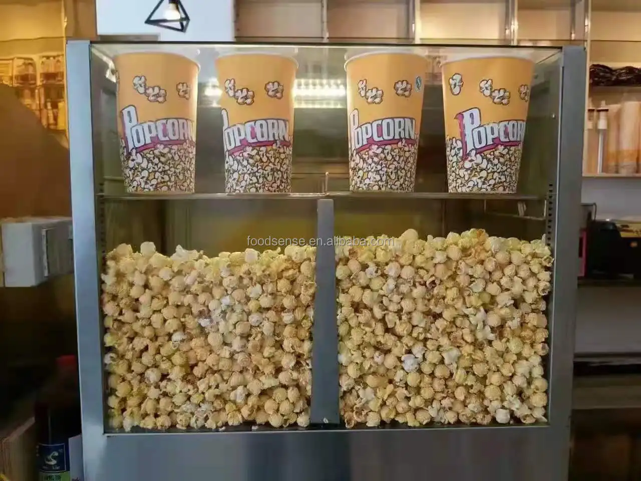 Commerciële popcorn-isolatieka - Food Warmer Display recensie en prijs